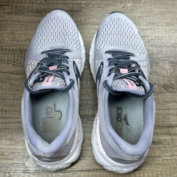 Brooks~Women’s~Adrenaline GTS 21 1203291B675 Lilac Running Shoes Sneaker~Size 7B - Picture 7 of 12